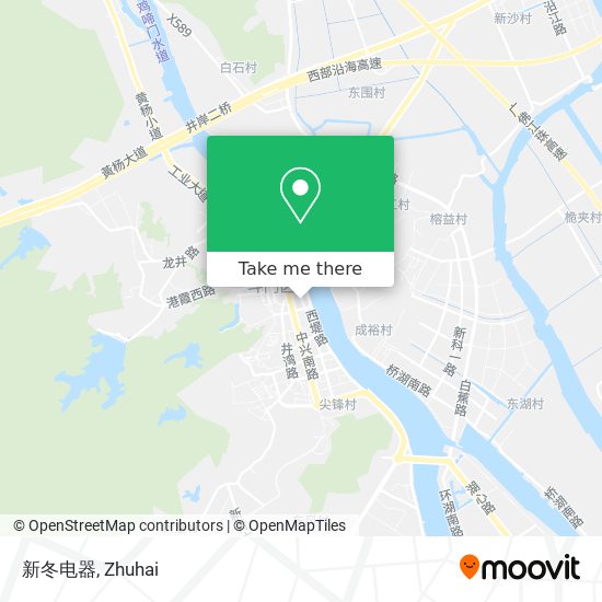 新冬电器 map