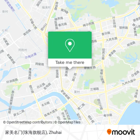 家美名门(珠海旗舰店) map