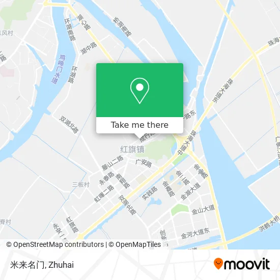米来名门 map