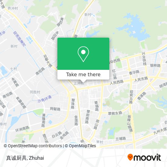 真诚厨具 map