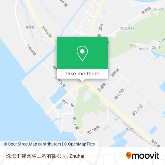 珠海汇建园林工程有限公司 map