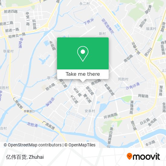 亿伟百货 map