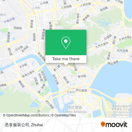 悉拿服装公司 map