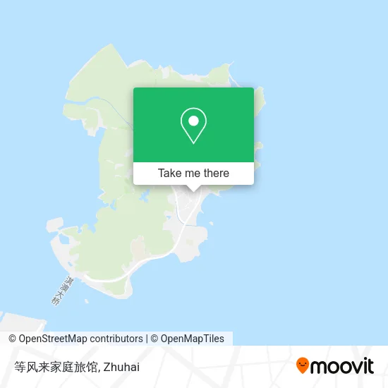 等风来家庭旅馆 map