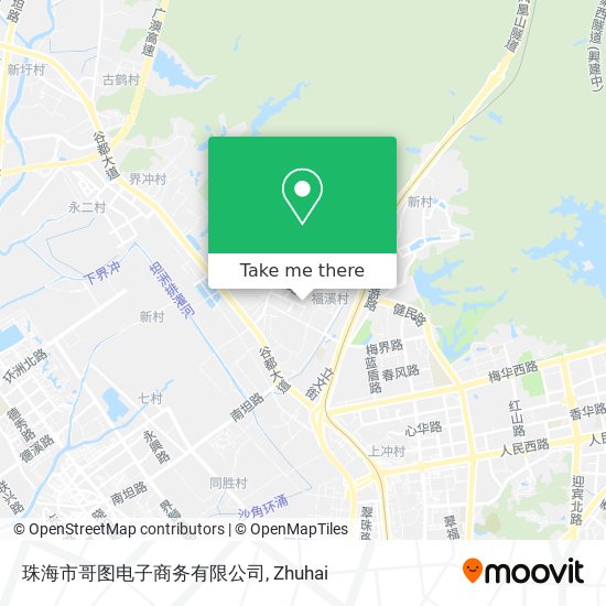 珠海市哥图电子商务有限公司 map