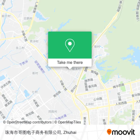 珠海市哥图电子商务有限公司 map
