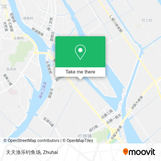 天天渔乐钓鱼场 map