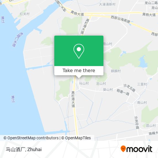 马山酒厂 map