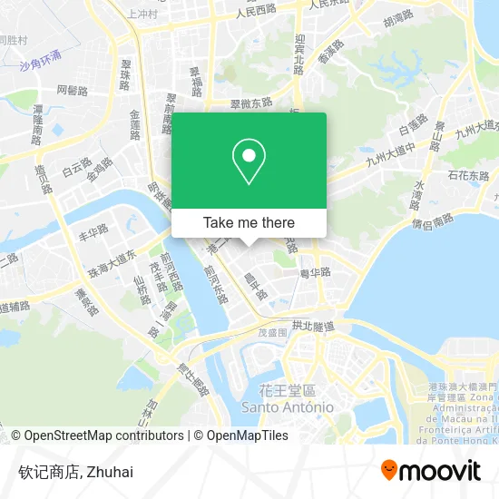 钦记商店 map