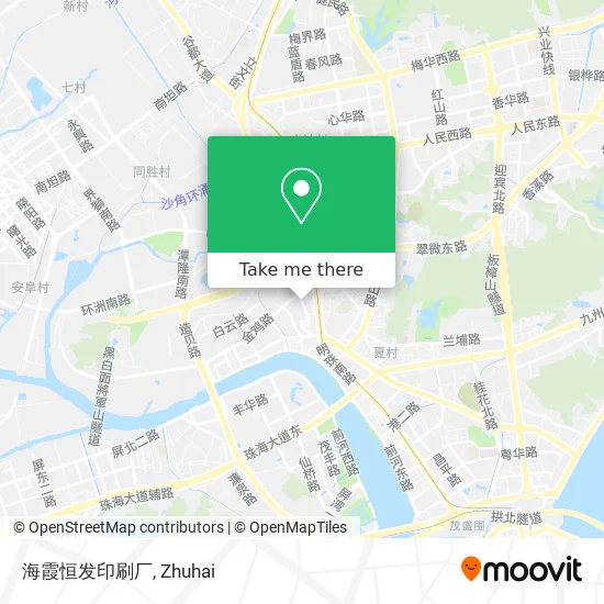 海霞恒发印刷厂 map