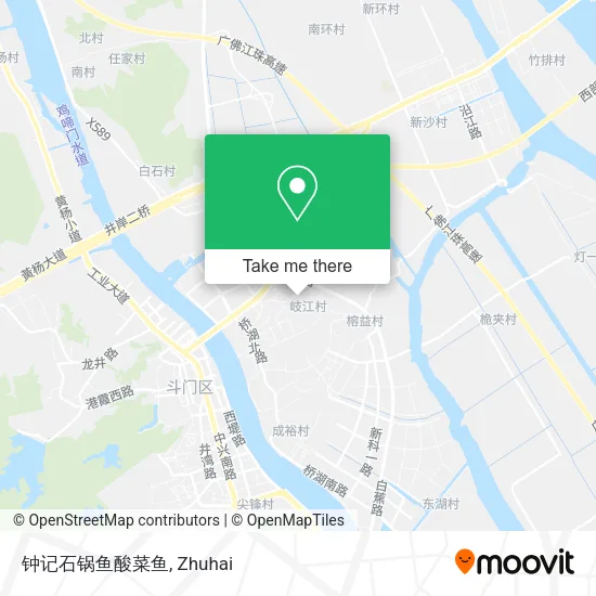 钟记石锅鱼酸菜鱼 map