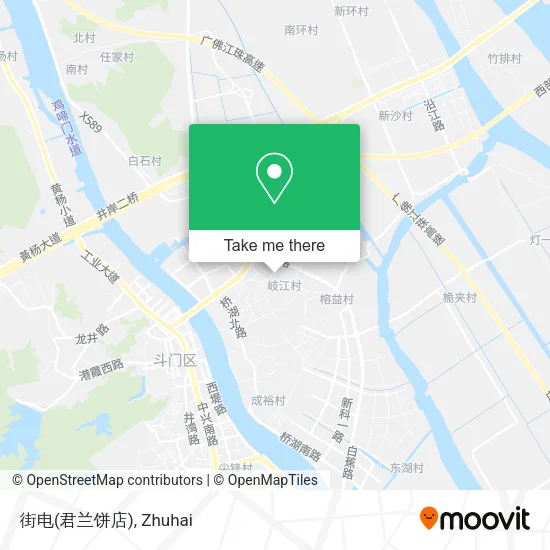 街电(君兰饼店) map
