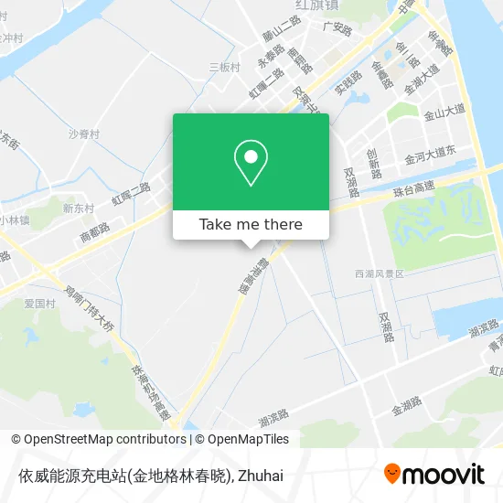 依威能源充电站(金地格林春晓) map