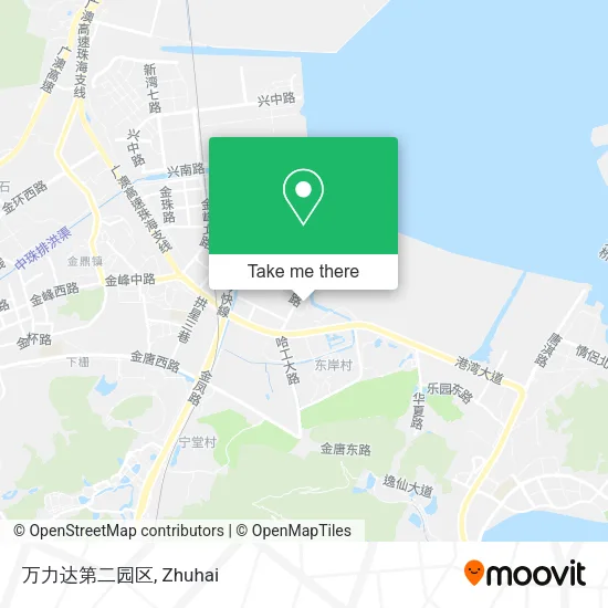 万力达第二园区 map