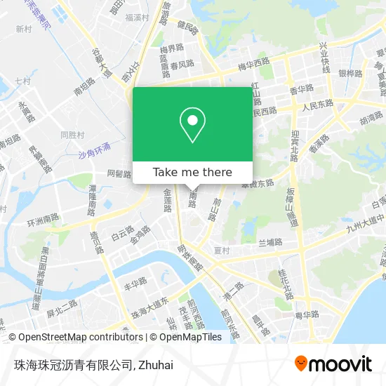 珠海珠冠沥青有限公司 map