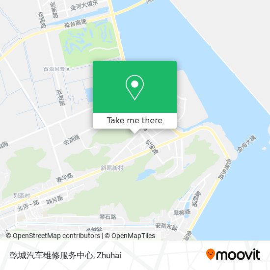 乾城汽车维修服务中心 map