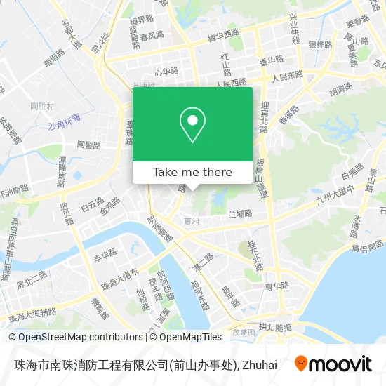 珠海市南珠消防工程有限公司(前山办事处) map