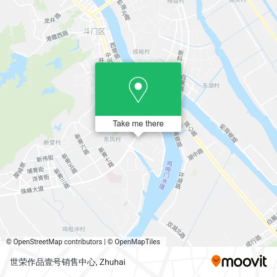 世荣作品壹号销售中心 map