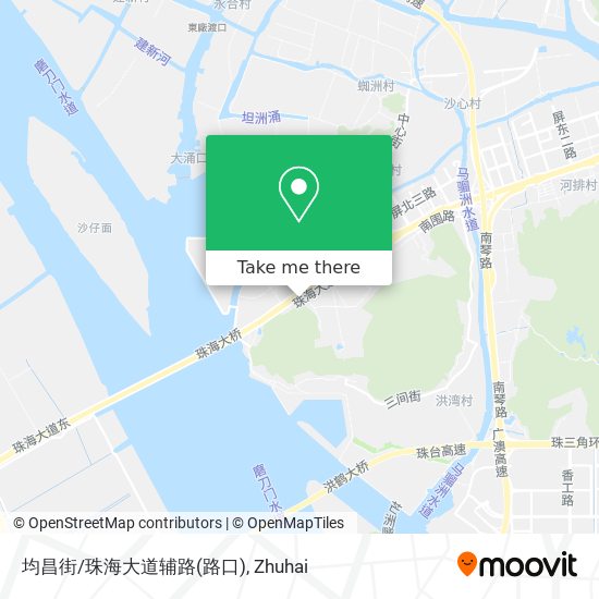 均昌街/珠海大道辅路(路口) map