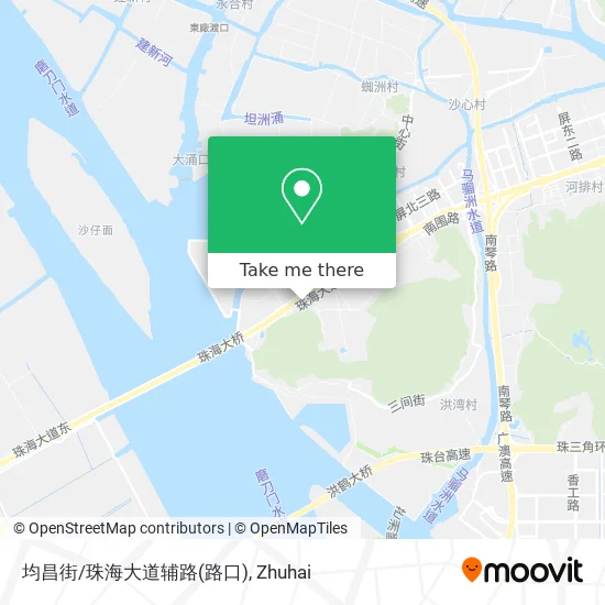 均昌街/珠海大道辅路(路口) map