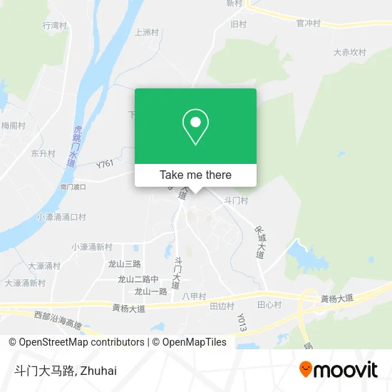 斗门大马路 map