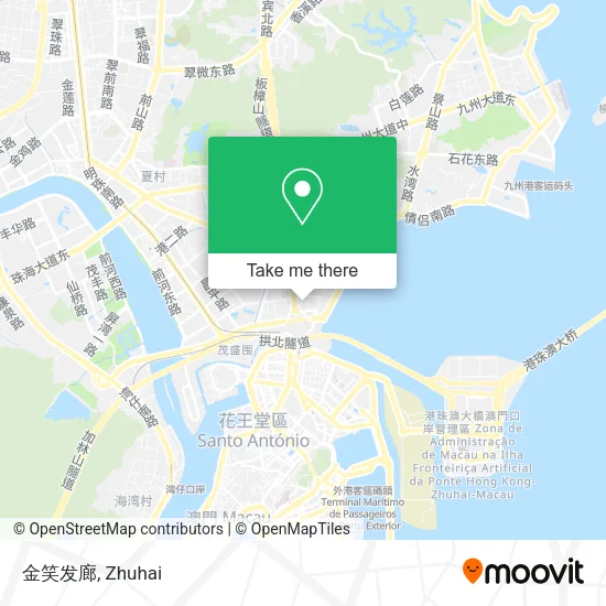 金笑发廊 map
