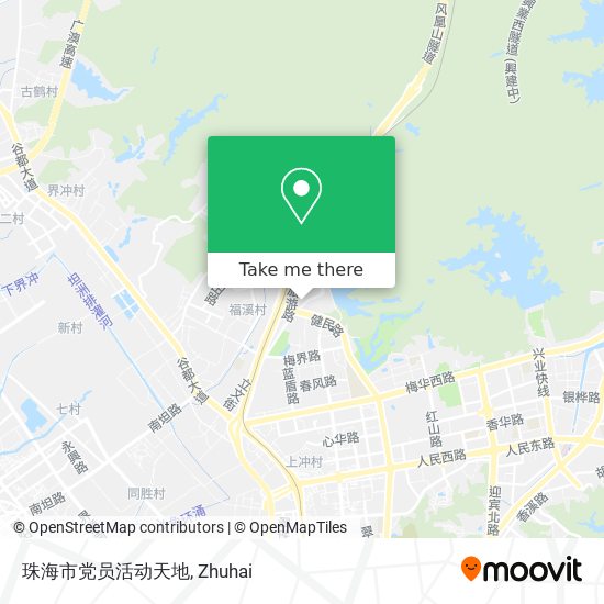 珠海市党员活动天地 map