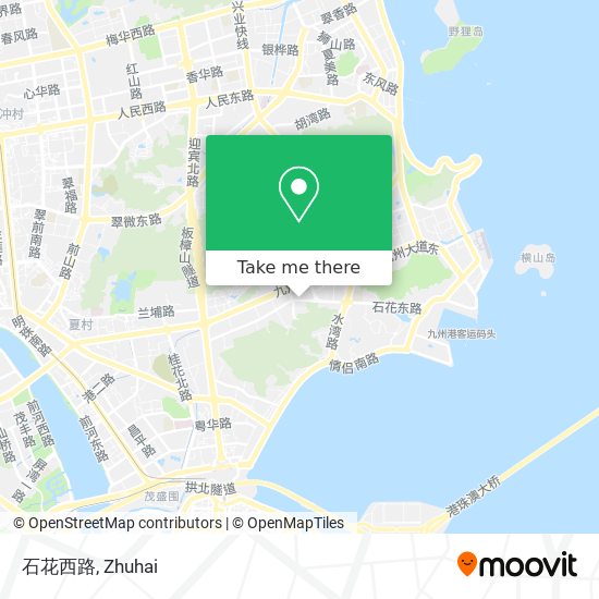 石花西路 map