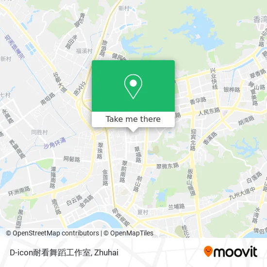 D-icon耐看舞蹈工作室 map