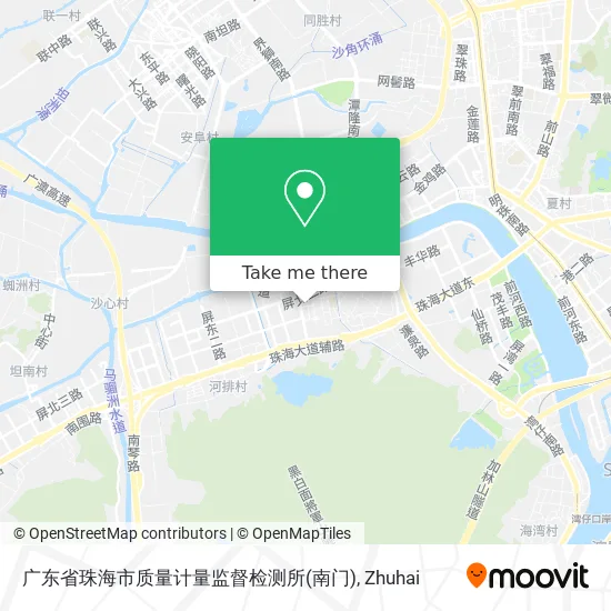 广东省珠海市质量计量监督检测所(南门) map