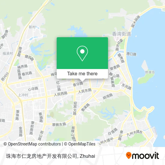 珠海市仁龙房地产开发有限公司 map