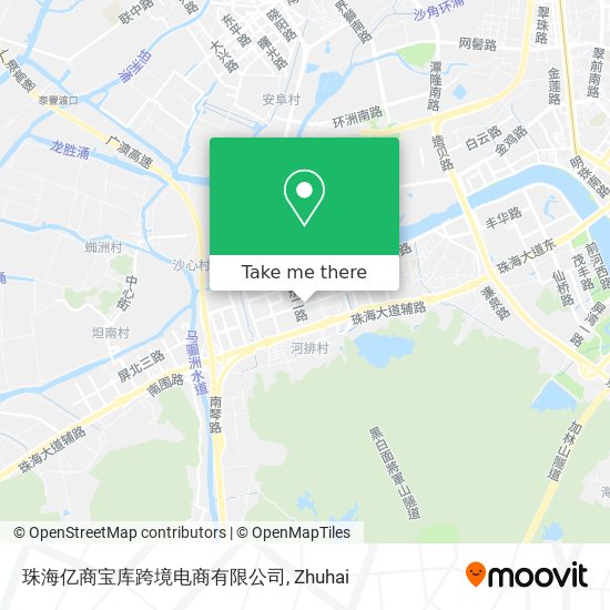 珠海亿商宝库跨境电商有限公司 map
