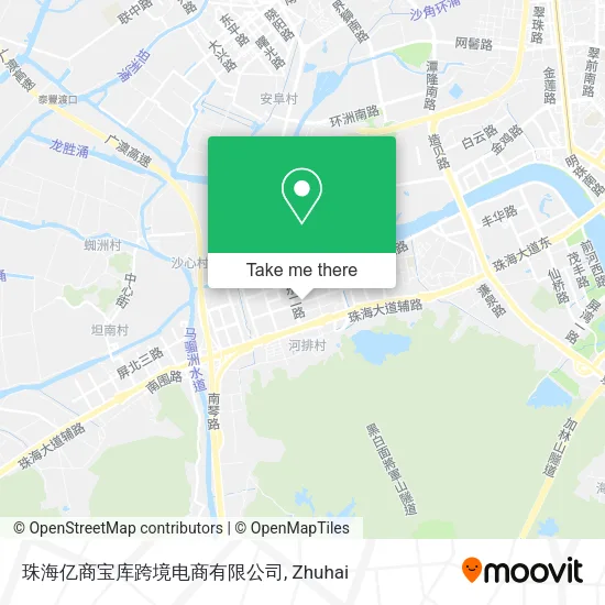 珠海亿商宝库跨境电商有限公司 map