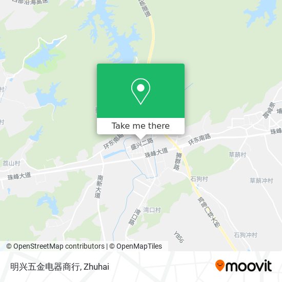 明兴五金电器商行 map