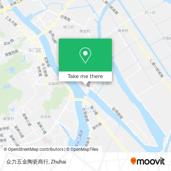 众力五金陶瓷商行 map