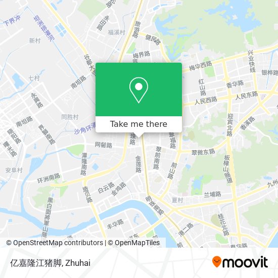 亿嘉隆江猪脚 map