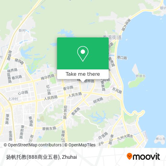 扬帆托教(888商业五巷) map