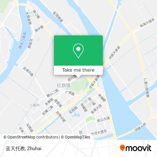 蓝天托教 map