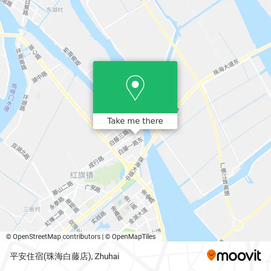 平安住宿(珠海白藤店) map