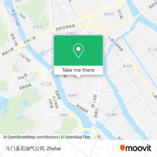 斗门县石油气公司 map