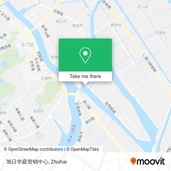 旭日华庭营销中心 map