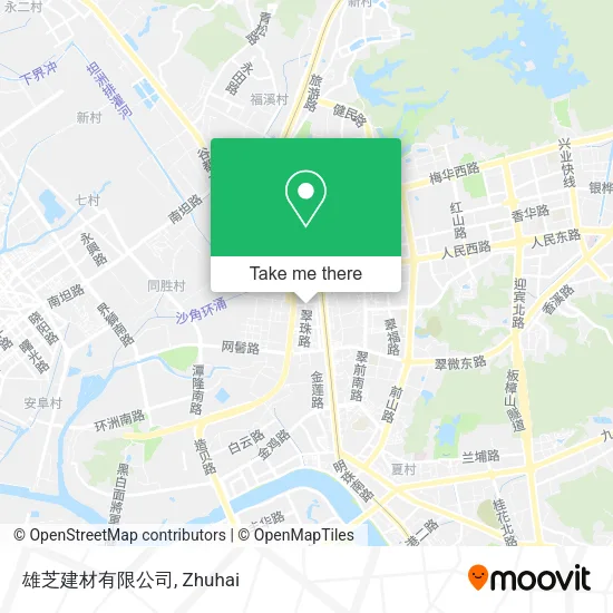 雄芝建材有限公司 map