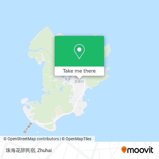 珠海花辞民宿 map