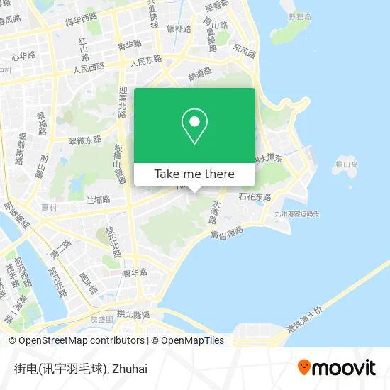 街电(讯宇羽毛球) map