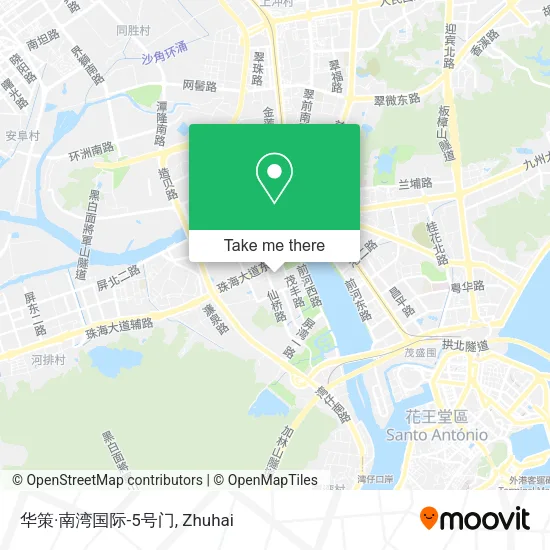 华策·南湾国际-5号门 map