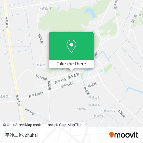 平沙二路 map