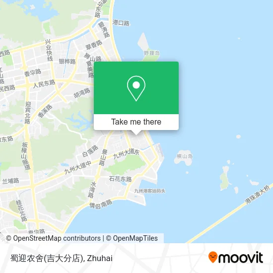 蜀迎农舍(吉大分店) map