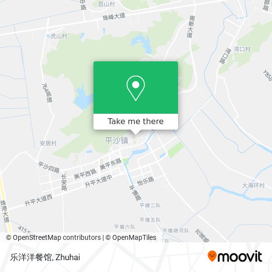 乐洋洋餐馆 map