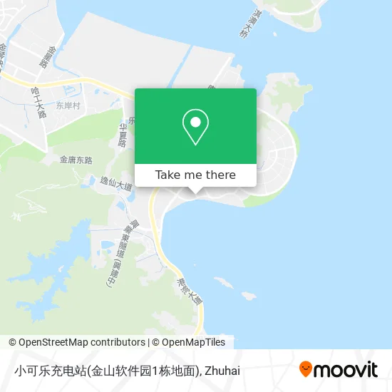小可乐充电站(金山软件园1栋地面) map