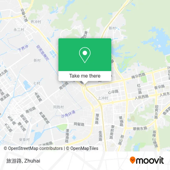 旅游路 map